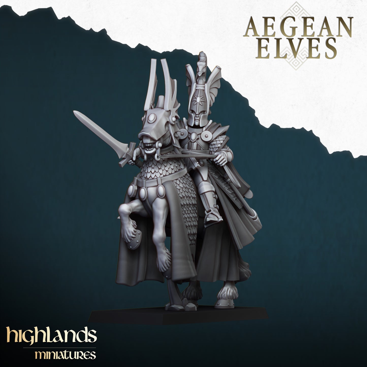 Highland Miniatures Aegean Mounted Lord