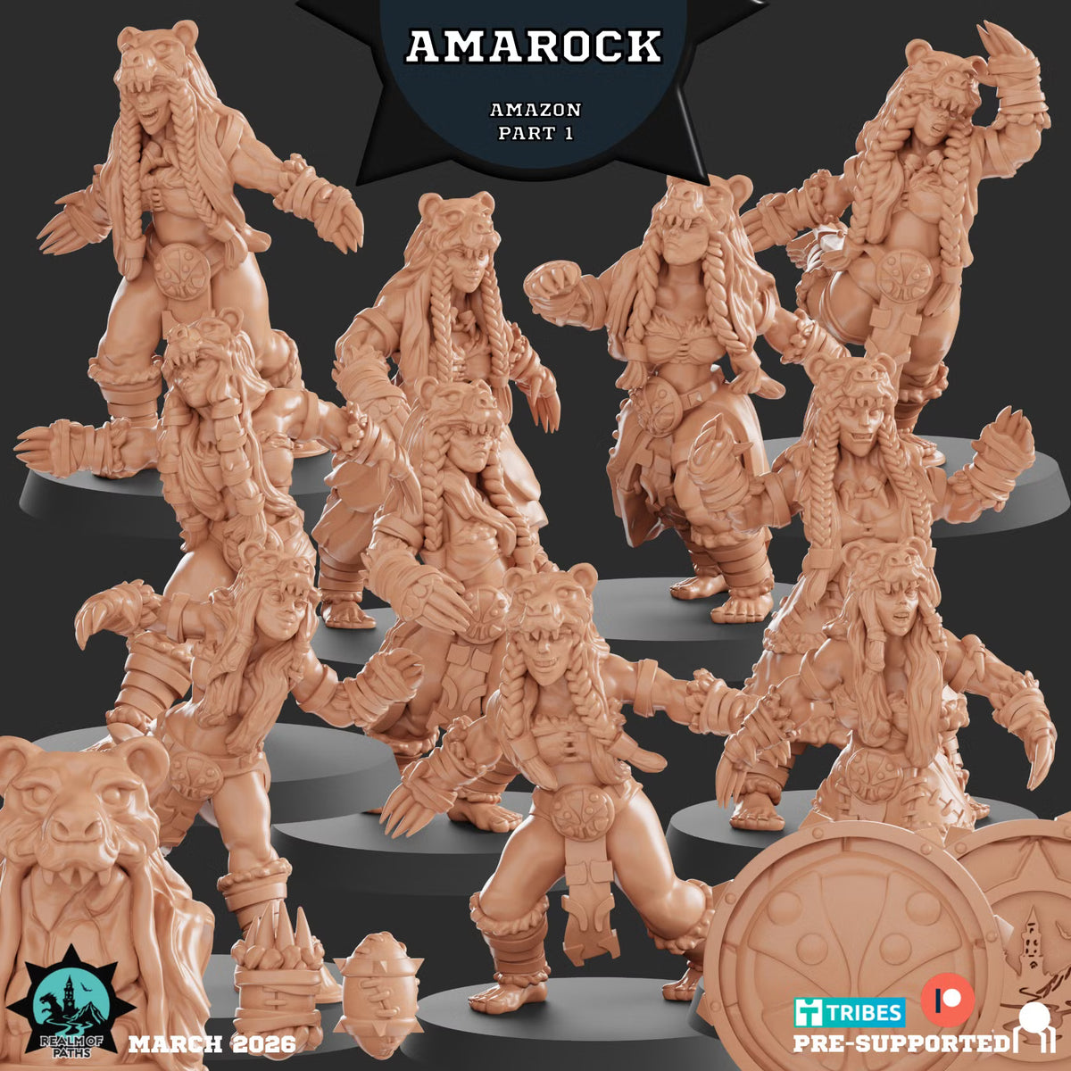 Realm of Paths Fantasy Football Amazon - 'Amarock'