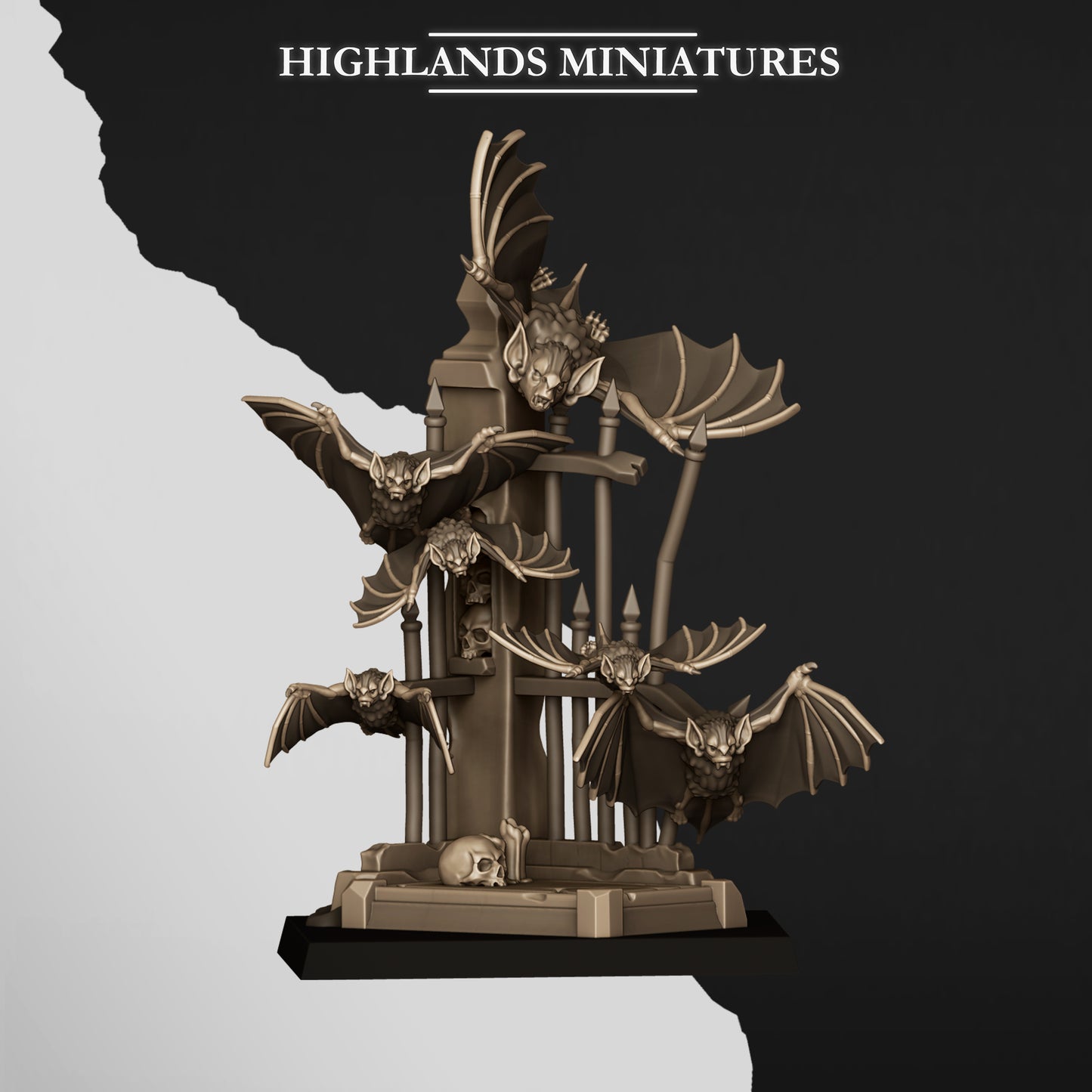 Highland Miniatures - Transilvanya Bat Swarm
