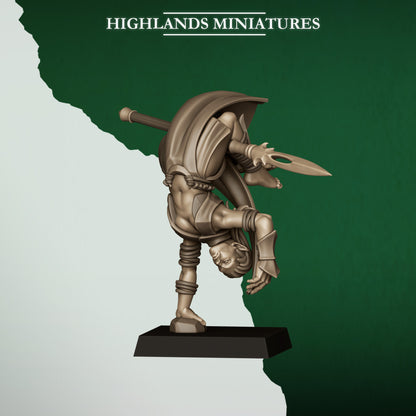 Highlands Miniatures Feral Elves - Bladesingers