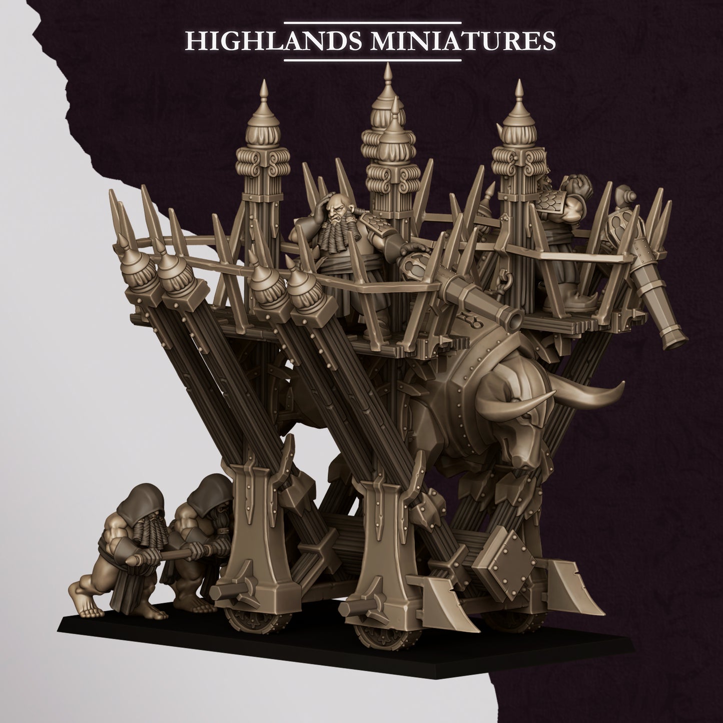 Highlands Miniatures Sons Of Marduk - Blazing Icon of Marduk
