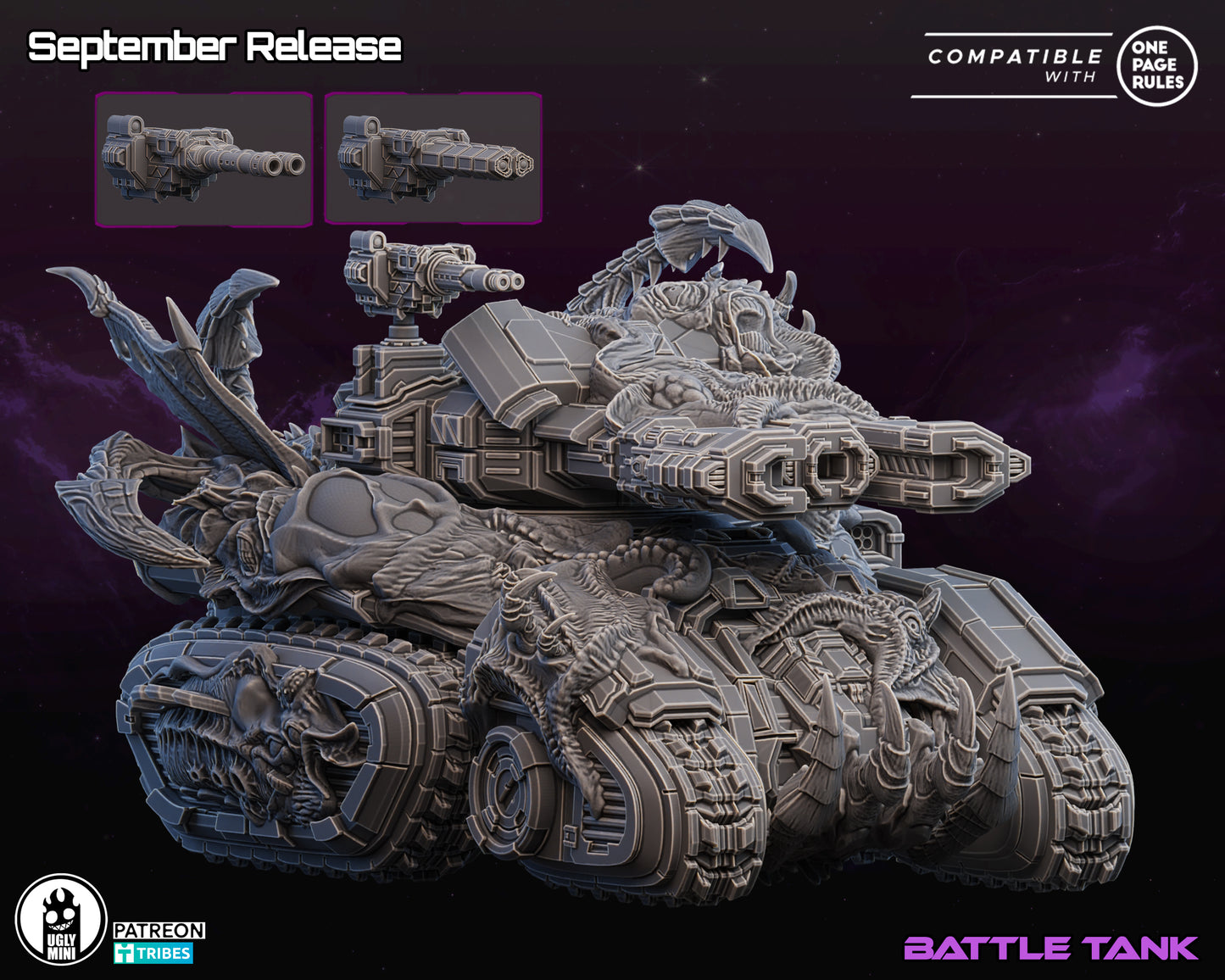 UGLY Miniatures Infected Colonies - Battle Tank