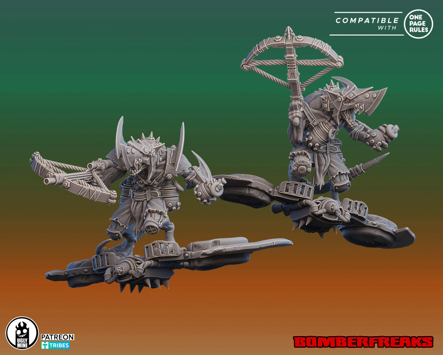 UGLY Miniatures Scrap Rats - Bomber Freaks
