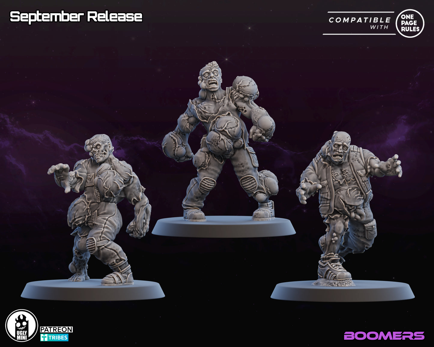 UGLY Miniatures Infected Colonies - Boomers