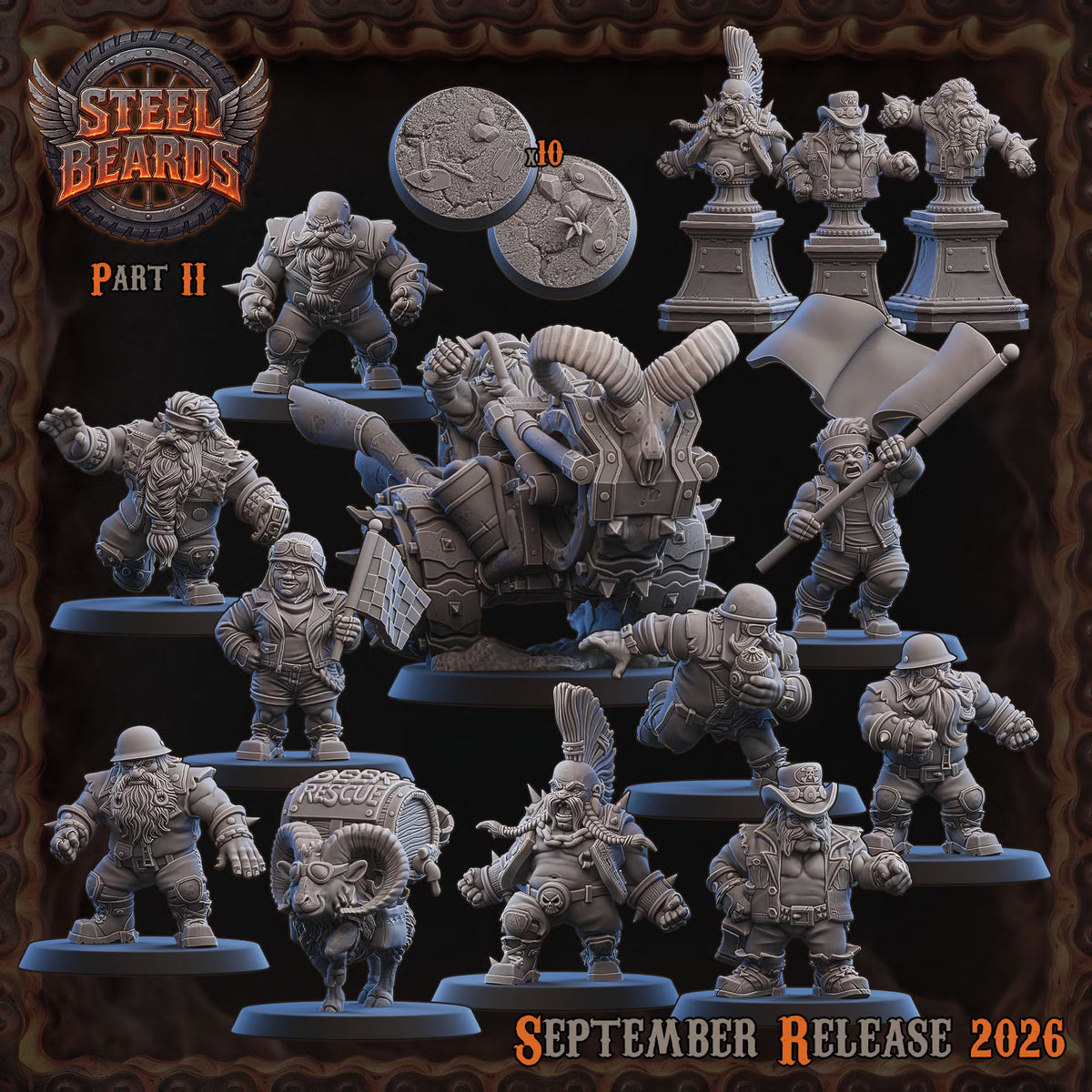 UGNI Dwarf Steel Beards
