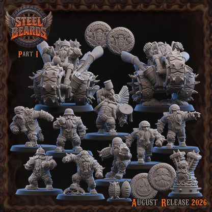 UGNI Dwarf Steel Beards