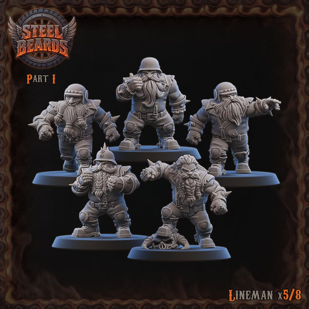 UGNI Dwarf Steel Beards