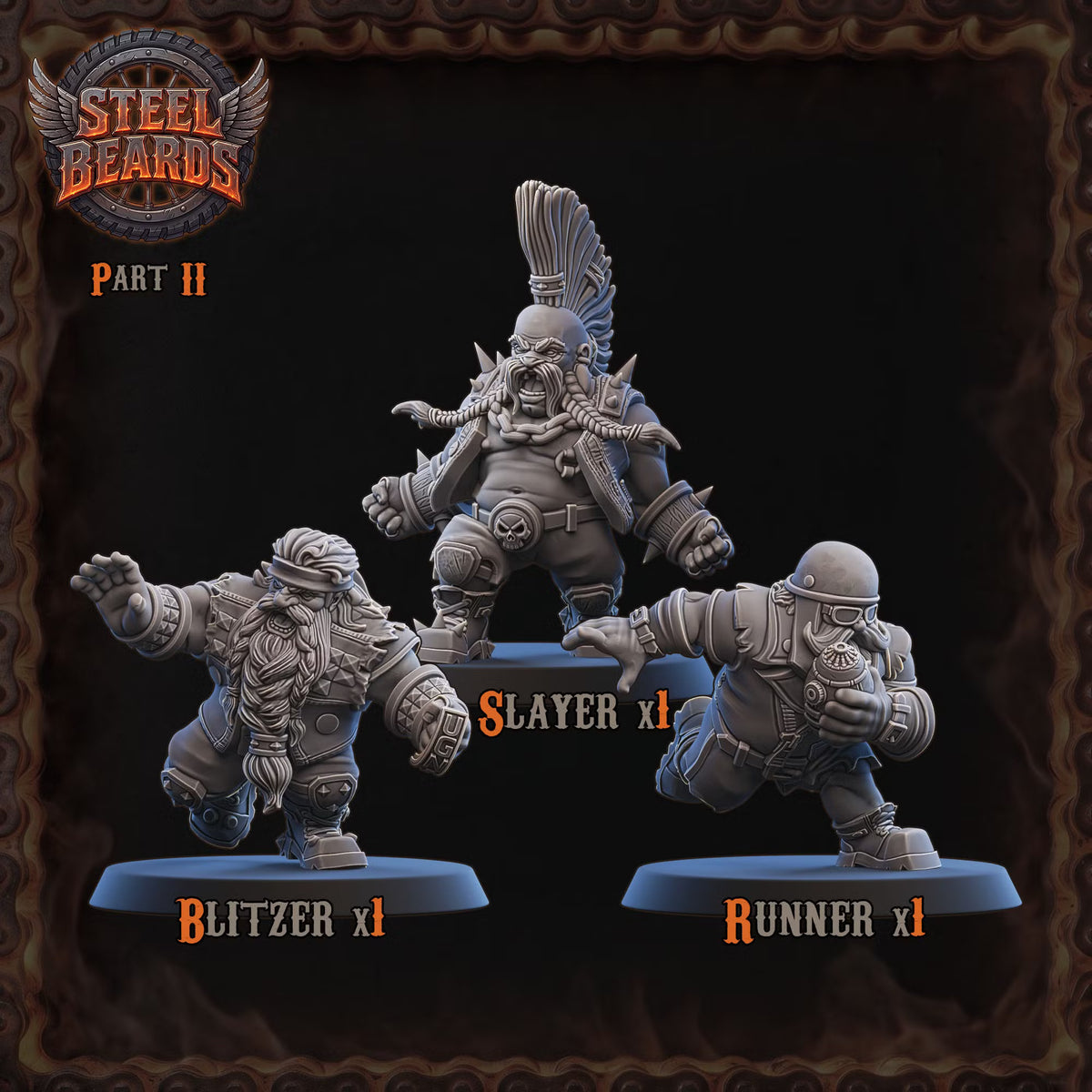 UGNI Dwarf Steel Beards