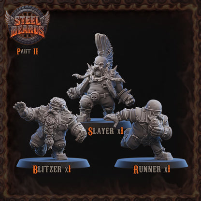 UGNI Dwarf Steel Beards