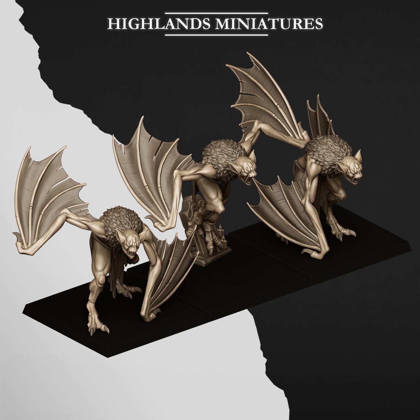 Highland Miniatures - Transilvanya Crypt Bats
