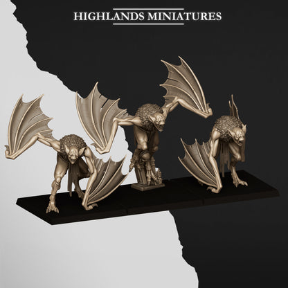 Highland Miniatures - Transilvanya Crypt Bats