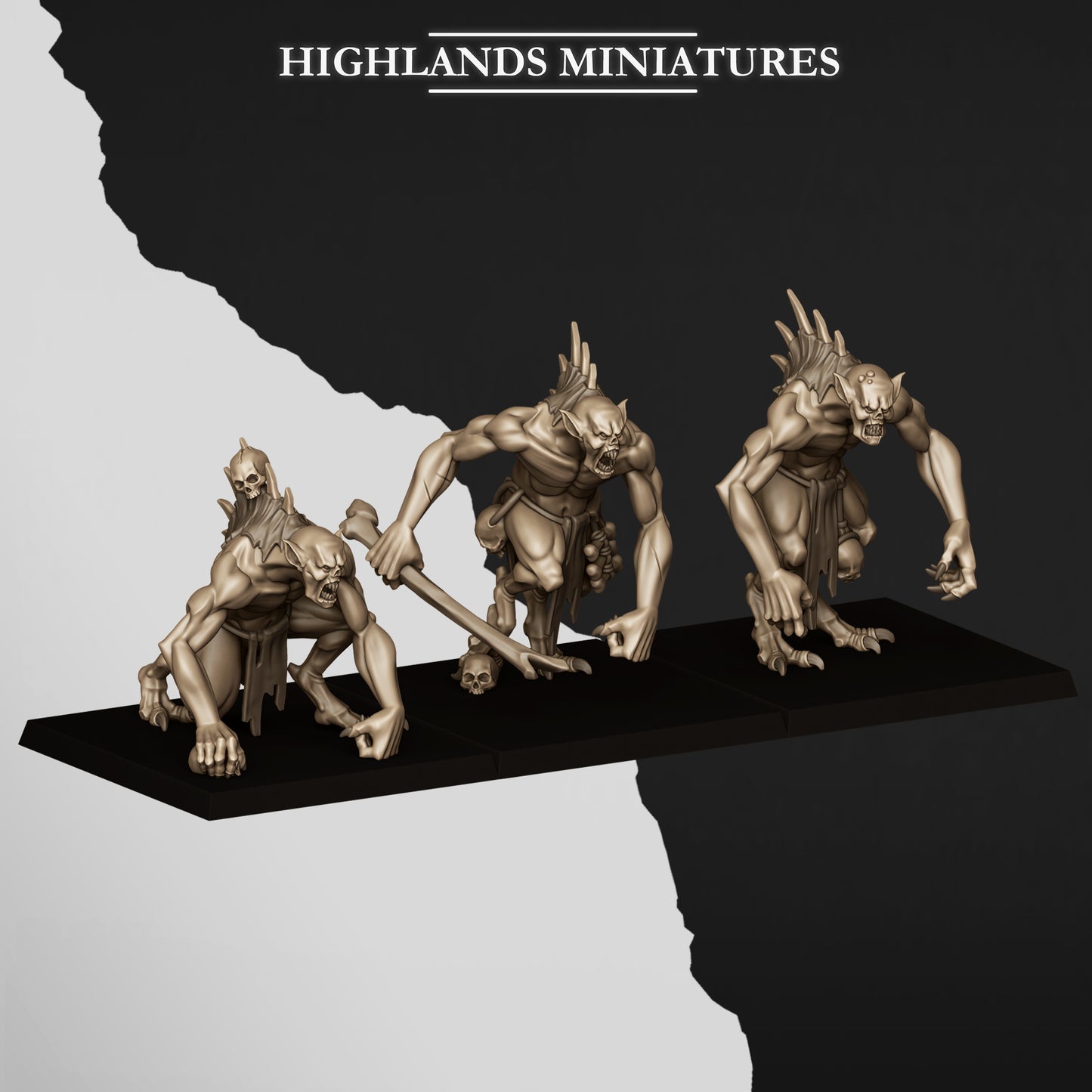 Highland Miniatures - Transilvanya Crypt Ghouls