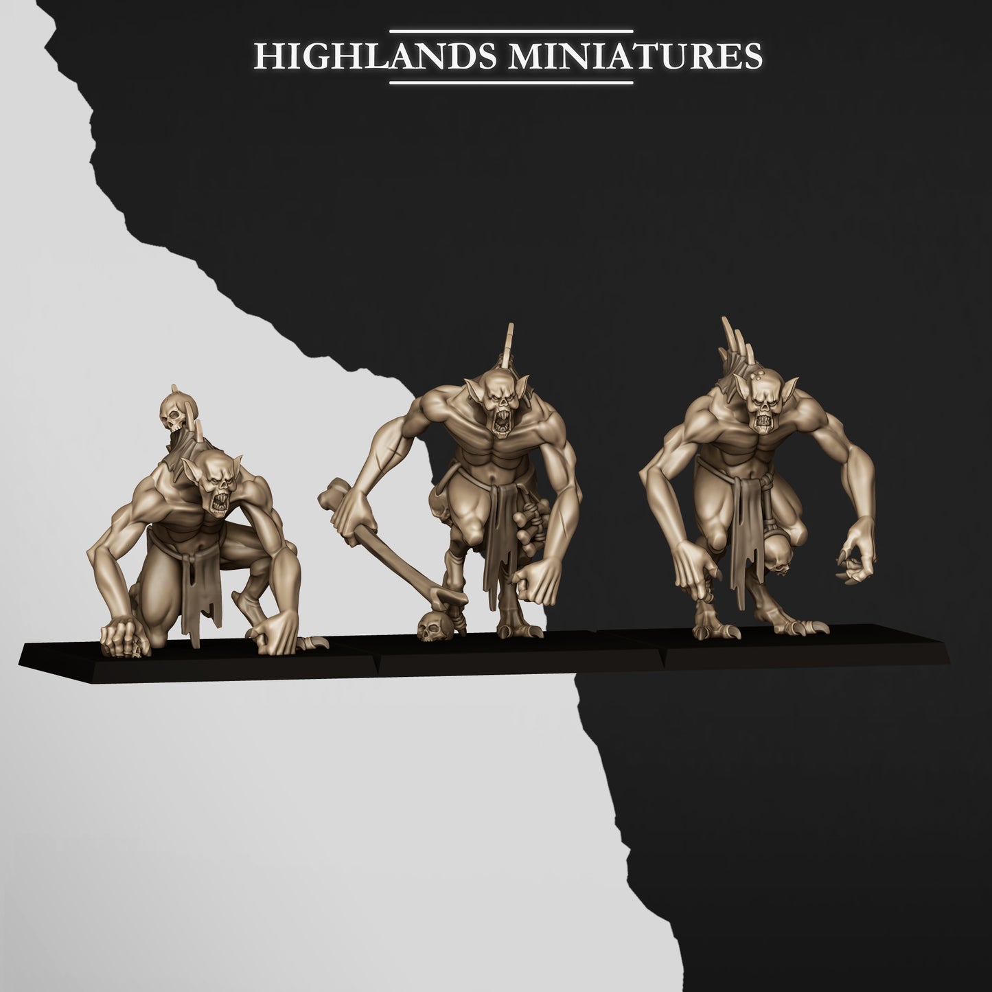 Highland Miniatures - Transilvanya Crypt Ghouls