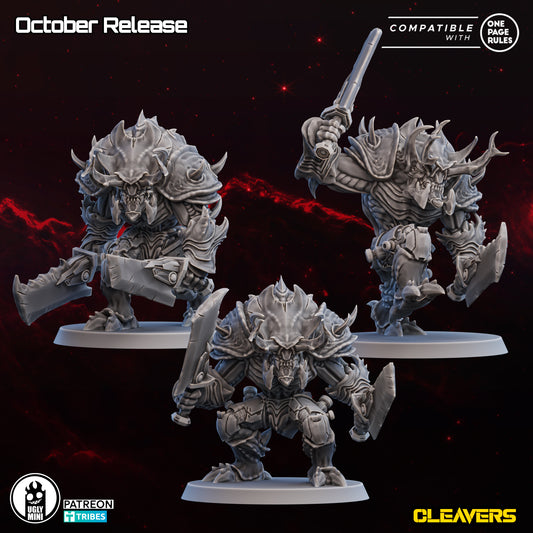 UGLY Miniatures Chitinous Swarm - Cleavers
