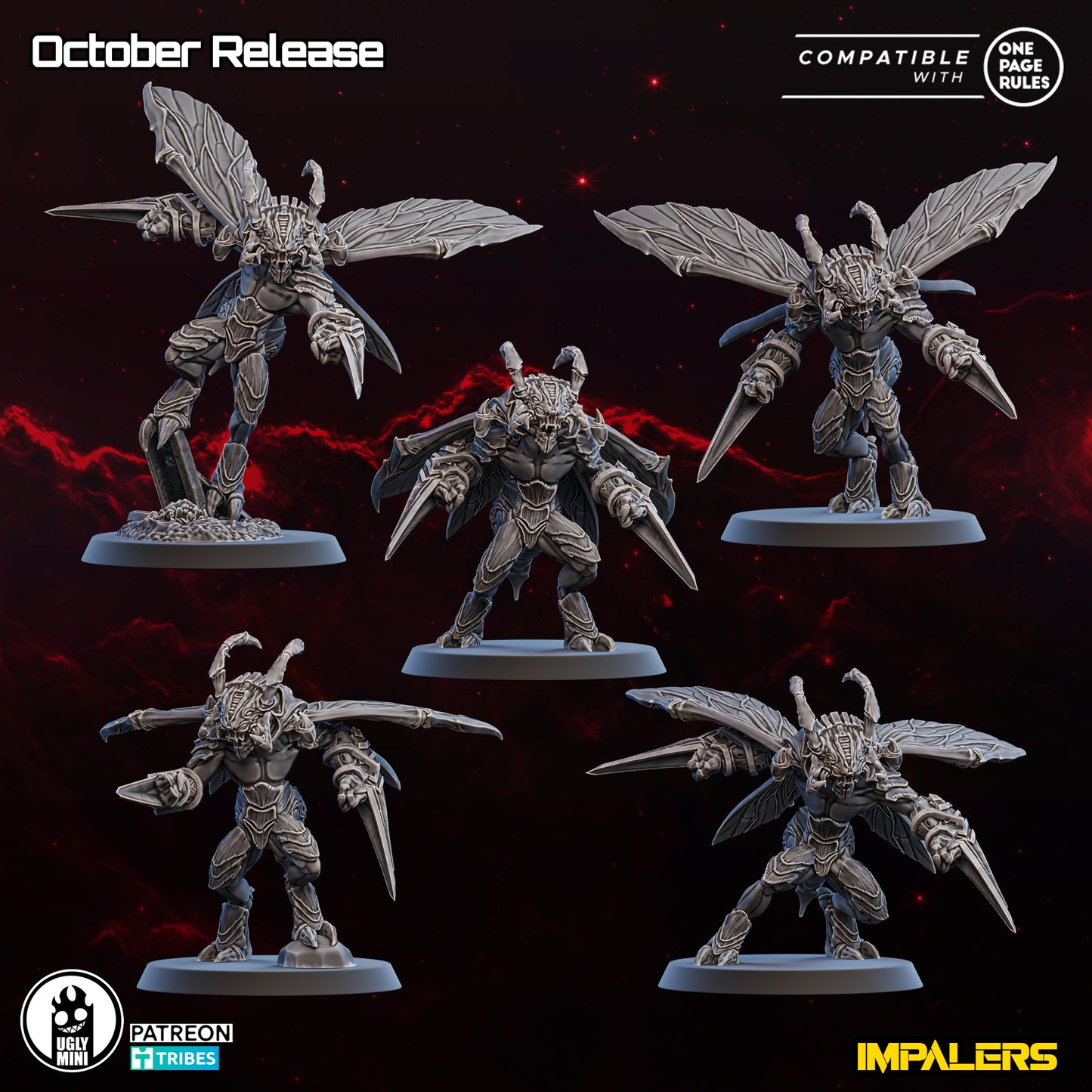 UGLY Miniatures Chitinous Swarm - Impalers