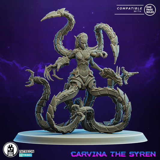 UGLY Miniatures Riftveil Covenant - Carvina the Syren