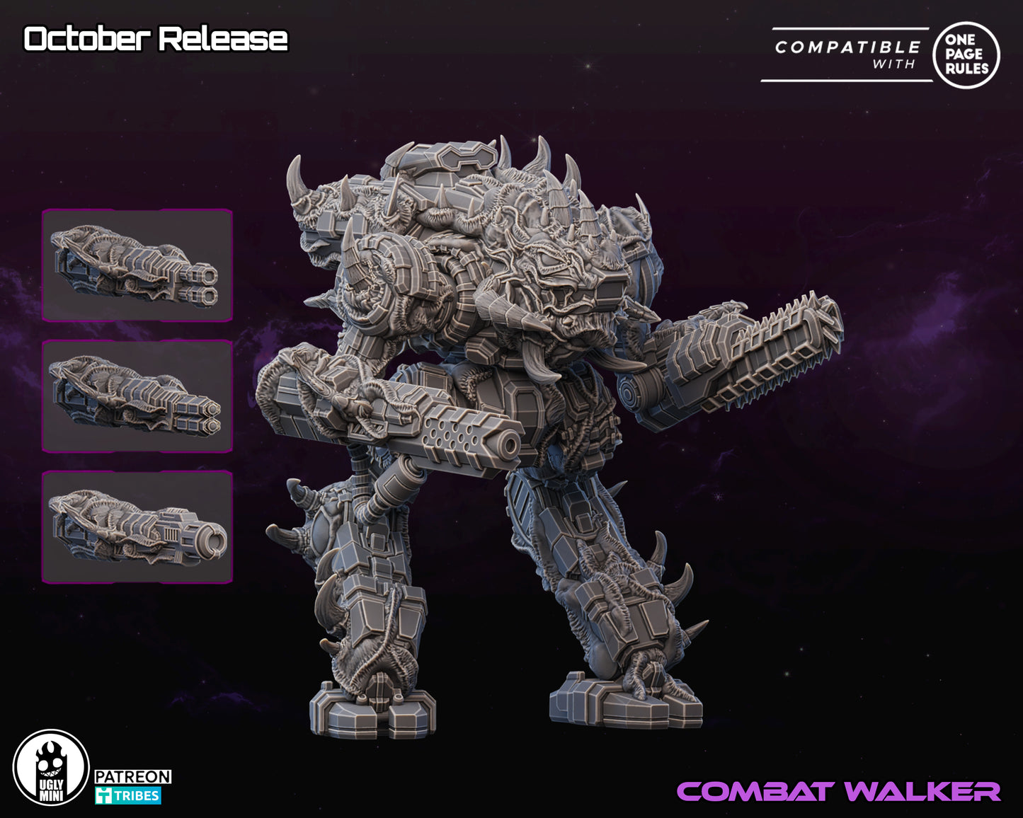 UGLY Miniatures Infected Colonies - Combat Walker