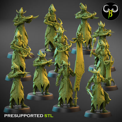 ClayBeastCreation - Cultists of the Web Ranged Squad