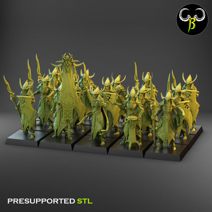 ClayBeastCreation - Cultists of the Web Melee Squad
