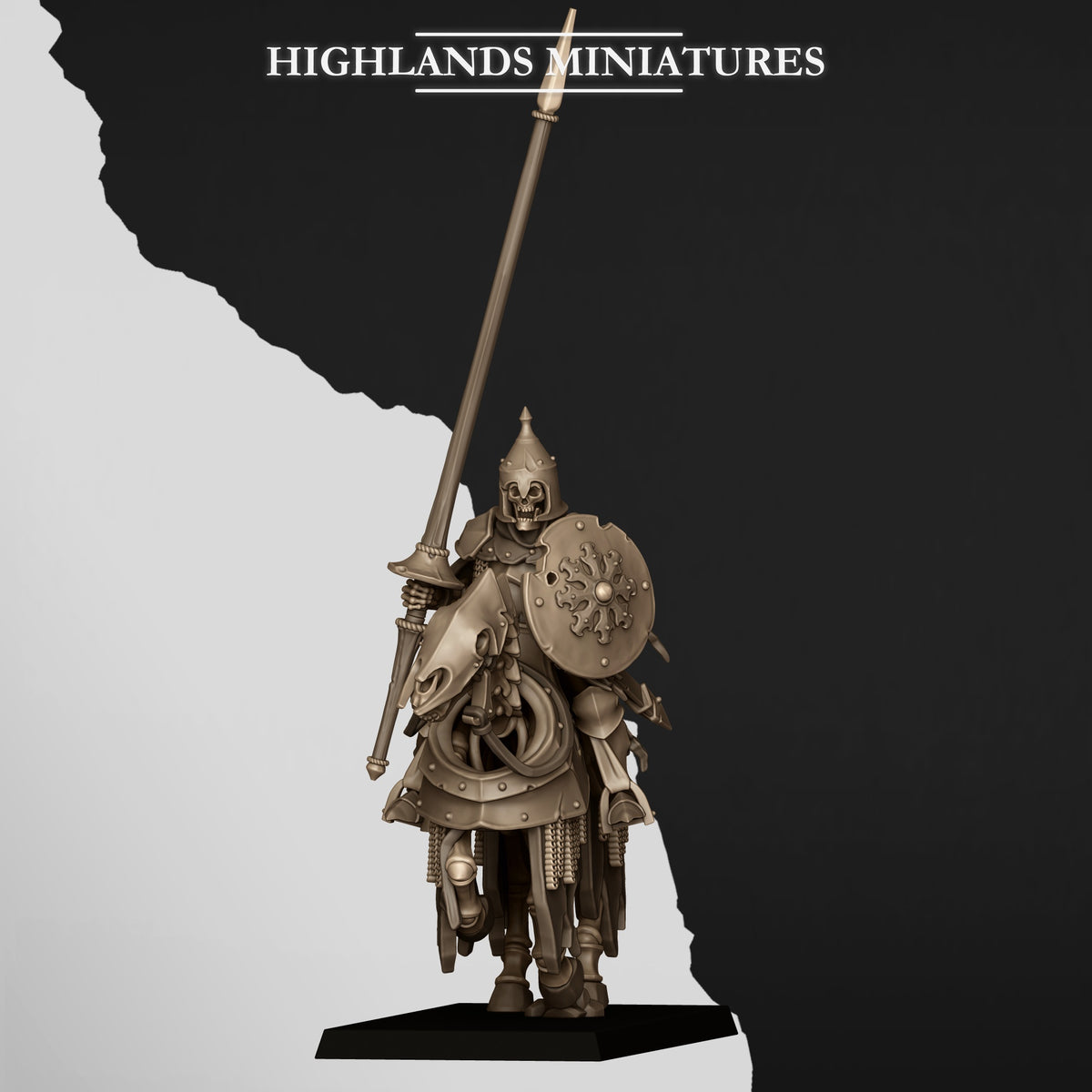 Highlands Miniatures - Undead Dark Knights