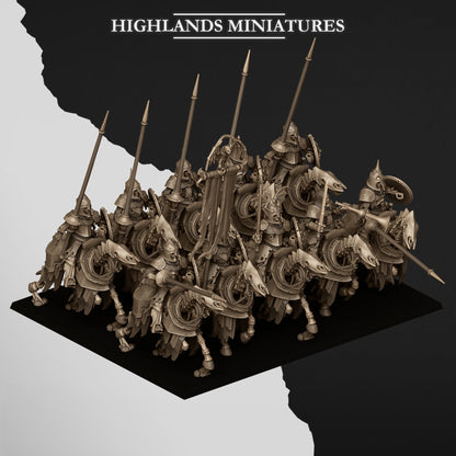 Highlands Miniatures - Undead Dark Knights