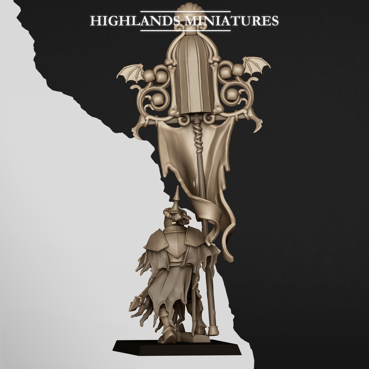 Highlands Miniatures - Skeletal Lord