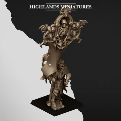 Highlands Miniatures - Skeletal Lord