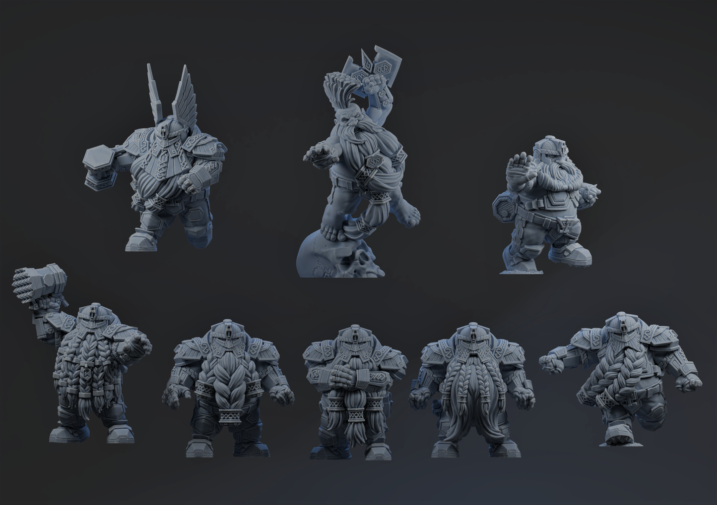 Brutefun Fantasy Football Dwarf Team