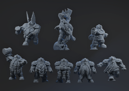 Brutefun Fantasy Football Dwarf Team
