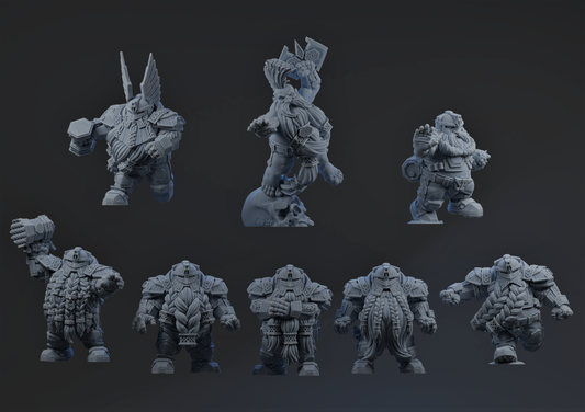 Brutefun Fantasy Football Dwarf Team