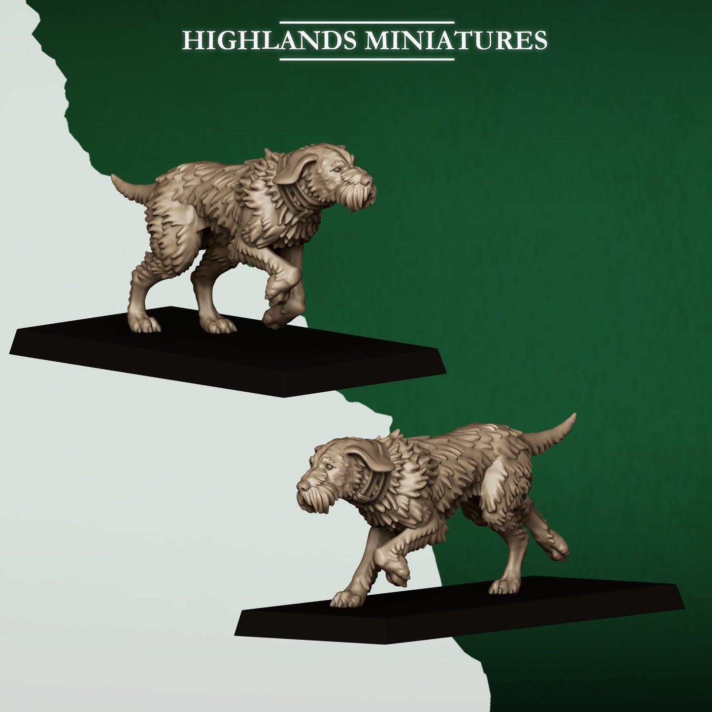 Highlands Miniatures Feral Elves - Beast Tamers