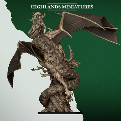 Highlands Miniatures Feral Elves - Dragon