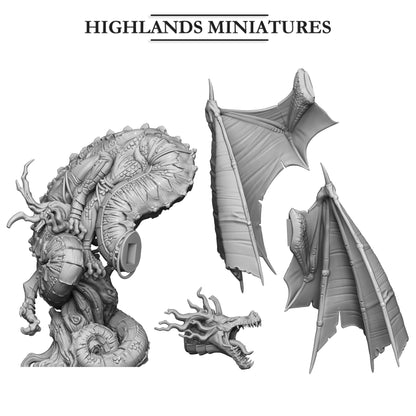 Highlands Miniatures Feral Elves - Dragon