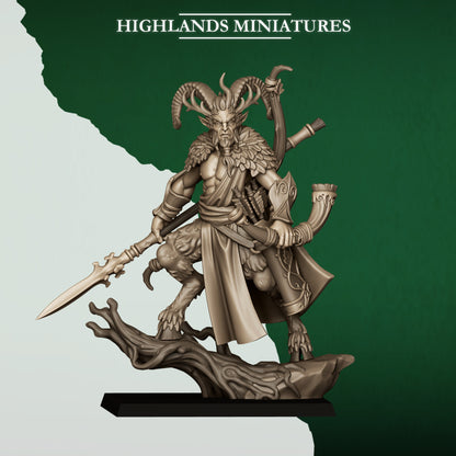 Highlands Miniatures Feral Elves - Faunus