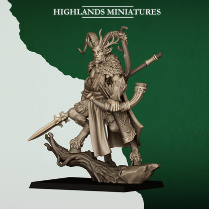 Highlands Miniatures Feral Elves - Faunus
