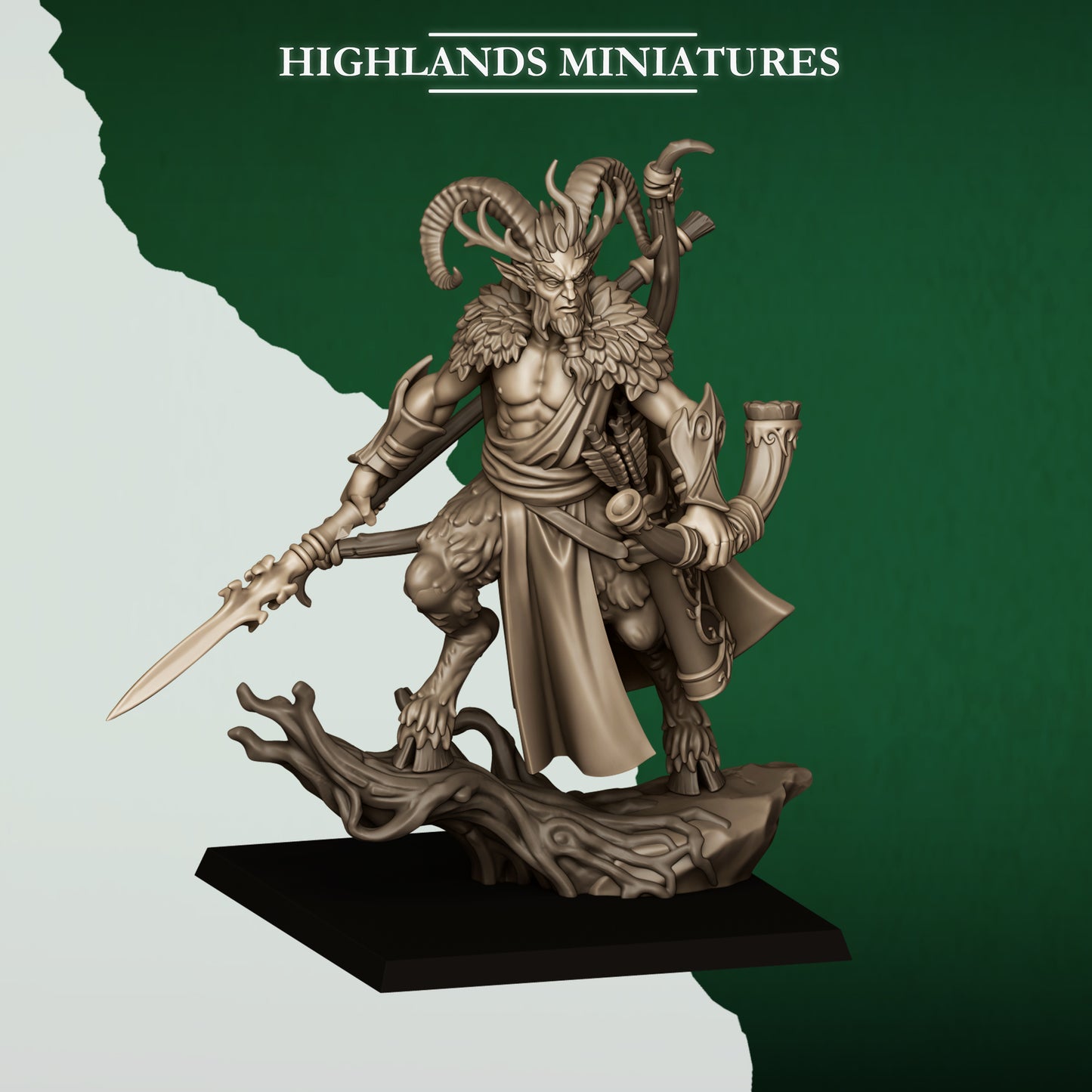 Highlands Miniatures Feral Elves - Faunus