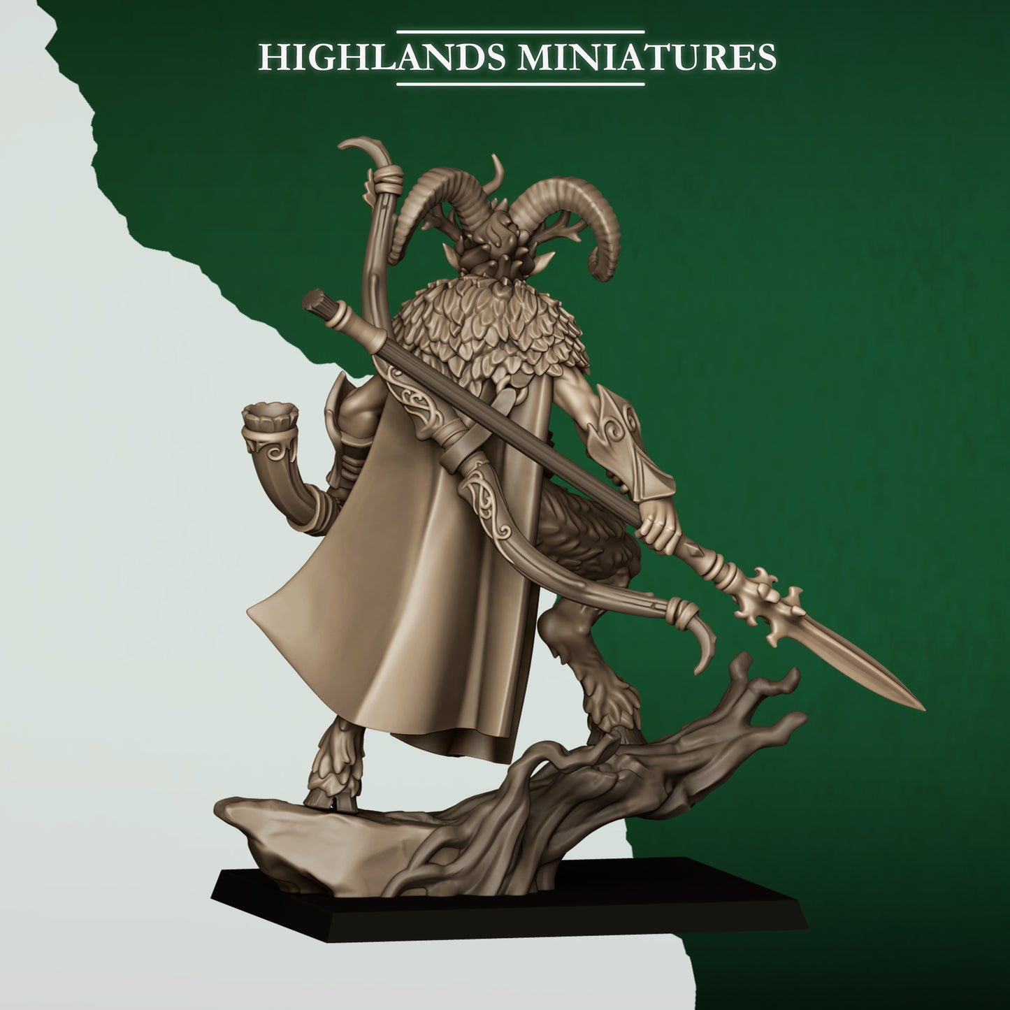 Highlands Miniatures Feral Elves - Faunus