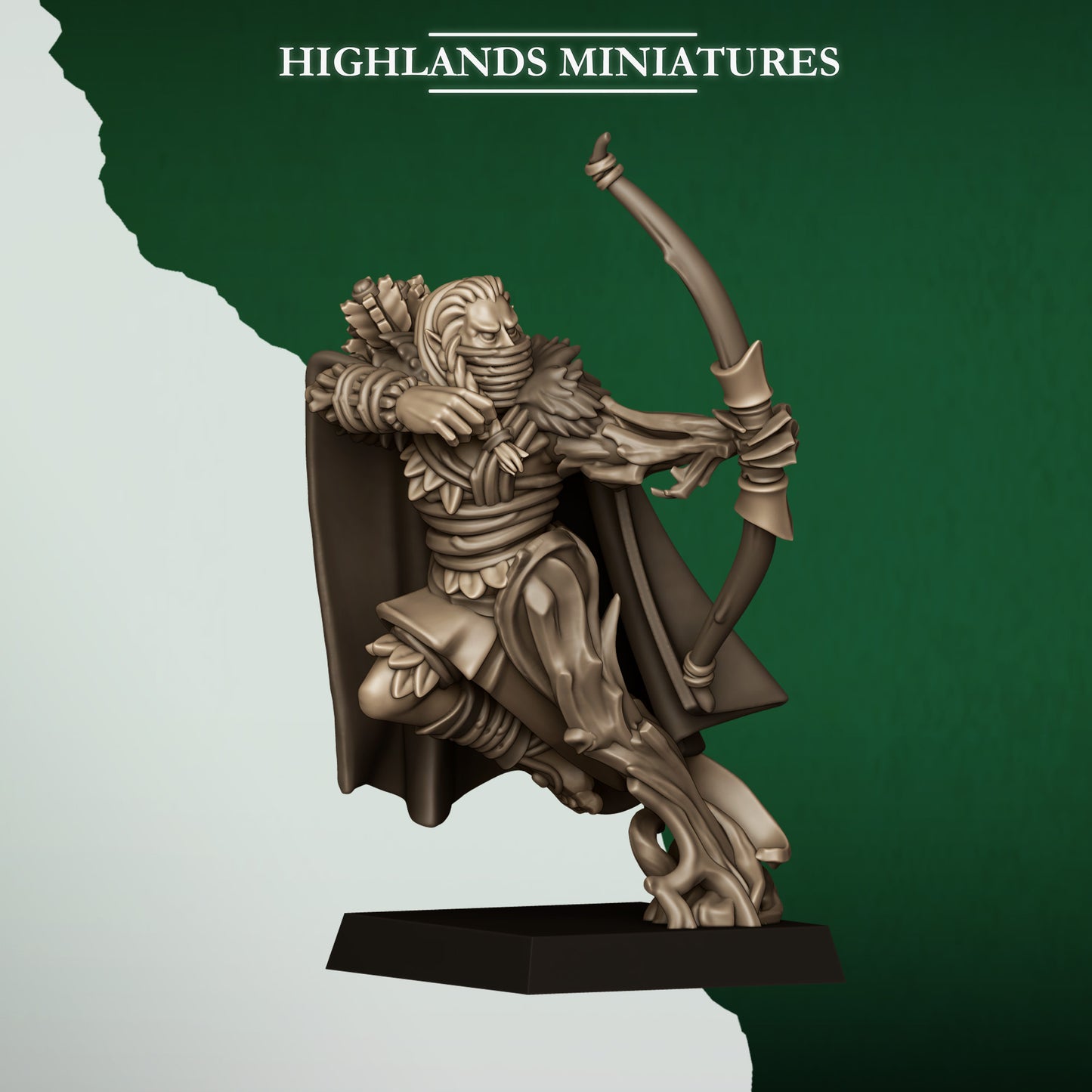 Highlands Miniatures Feral Elves - Feral Scouts