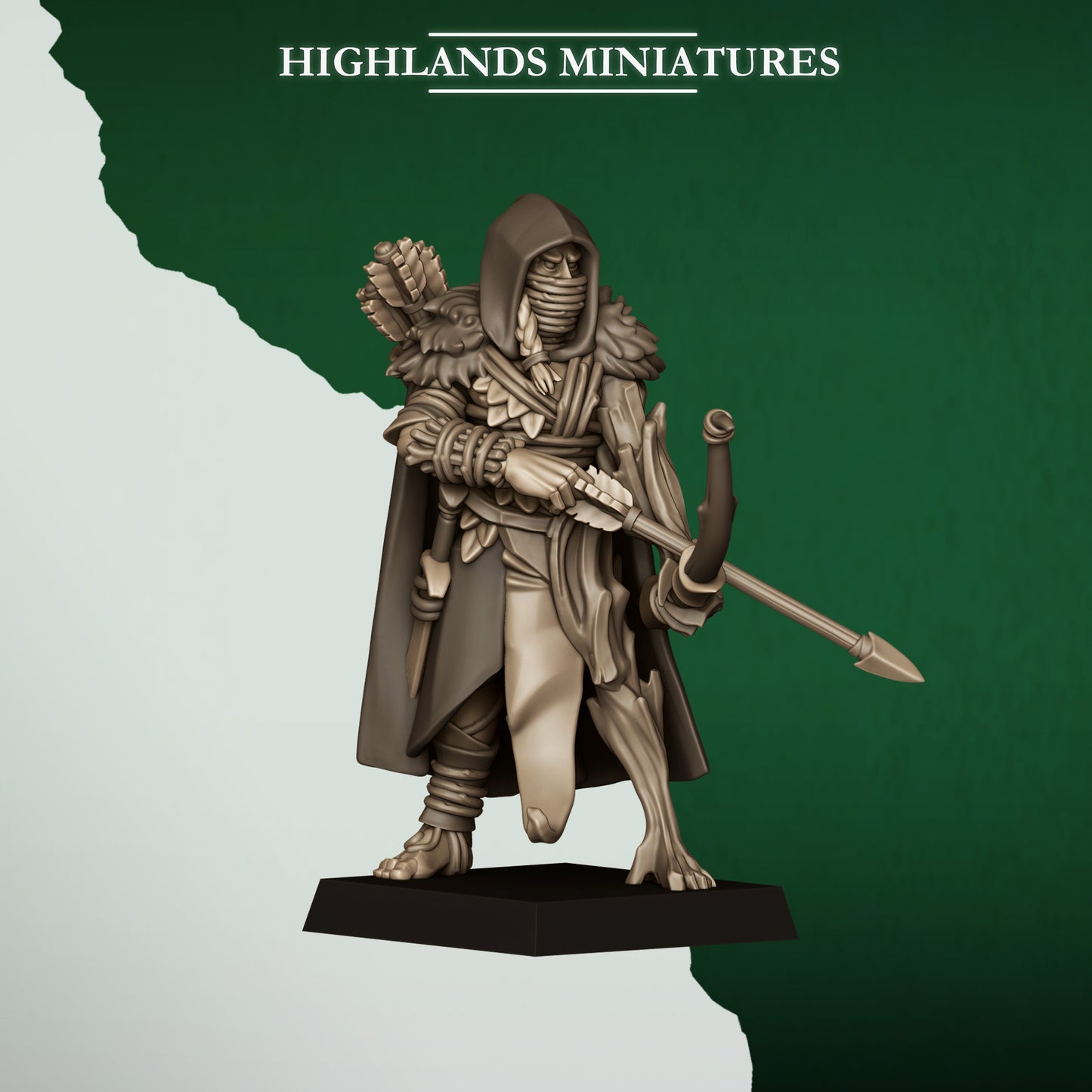 Highlands Miniatures Feral Elves - Feral Scouts