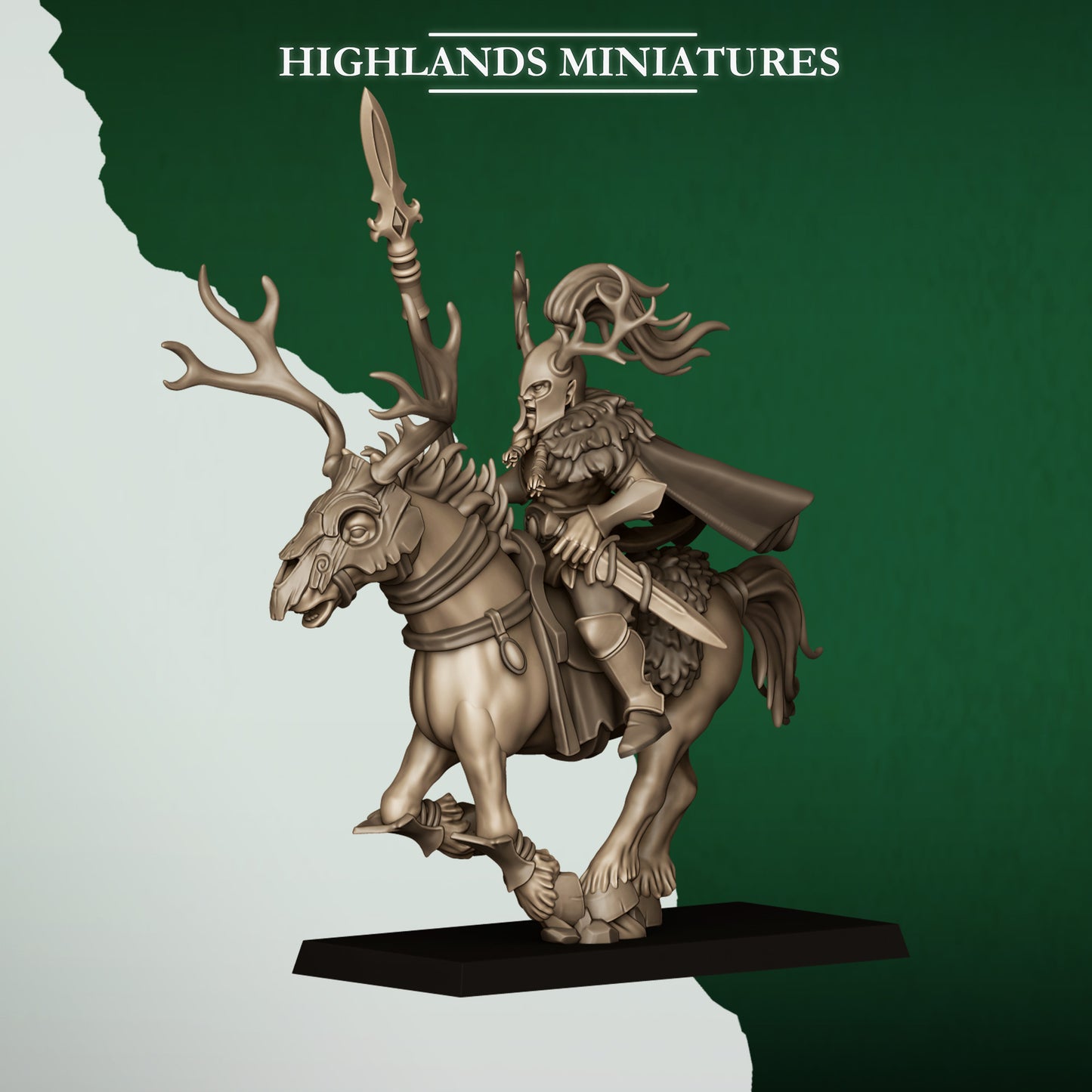 Highlands Miniatures Feral Elves - Forest Riders