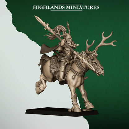 Highlands Miniatures Feral Elves - Forest Riders