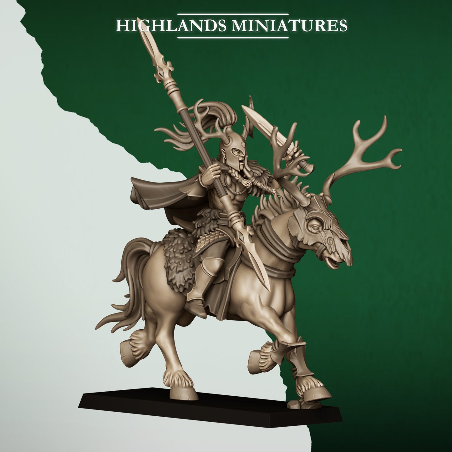 Highlands Miniatures Feral Elves - Forest Riders