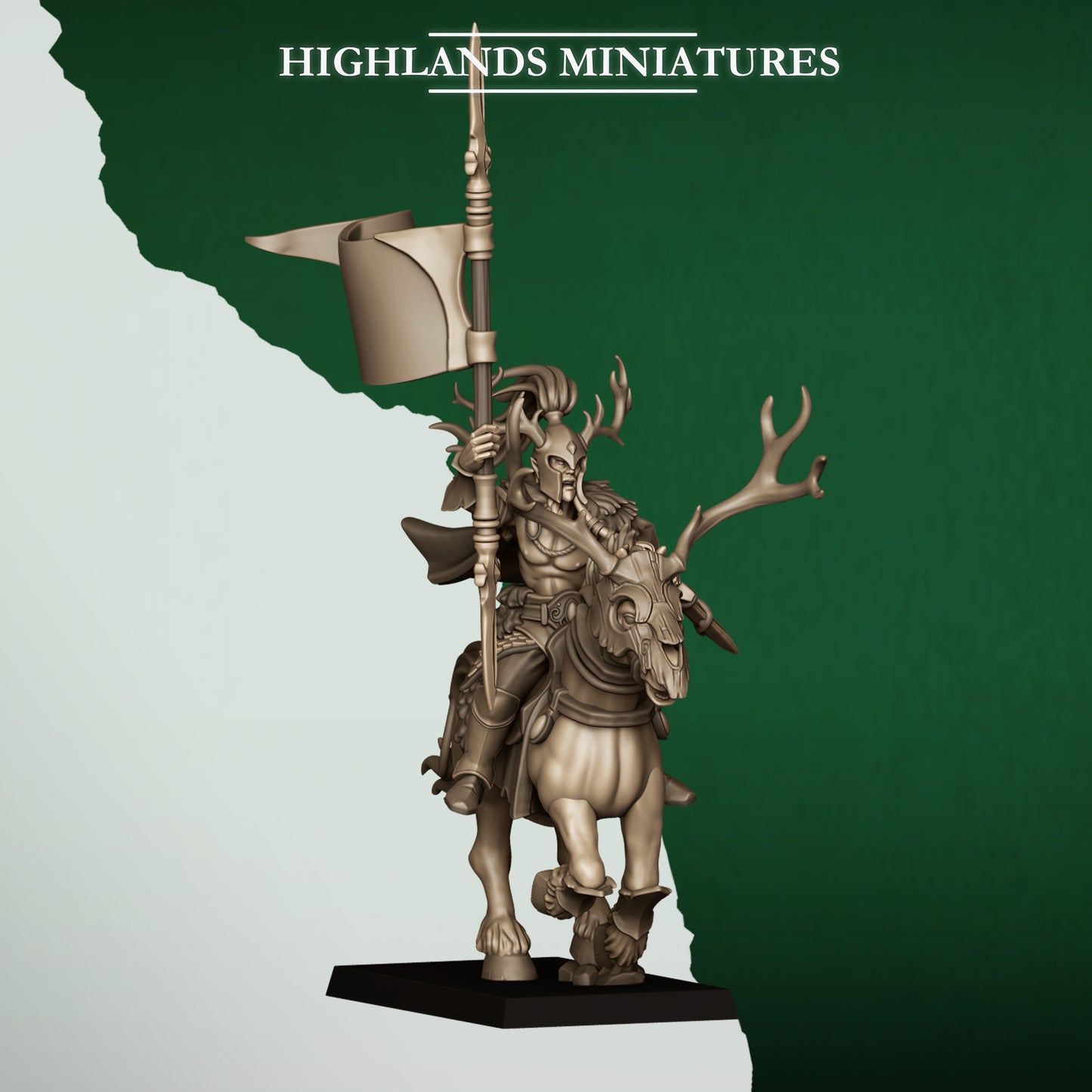 Highlands Miniatures Feral Elves - Forest Riders