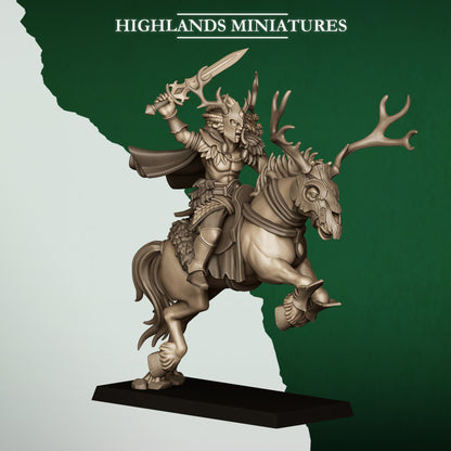 Highlands Miniatures Feral Elves - Forest Riders
