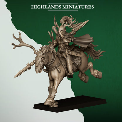 Highlands Miniatures Feral Elves - Forest Riders
