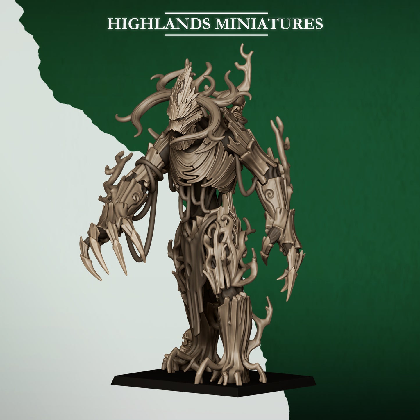 Highland Miniatures Feral Elves - Giant Tree