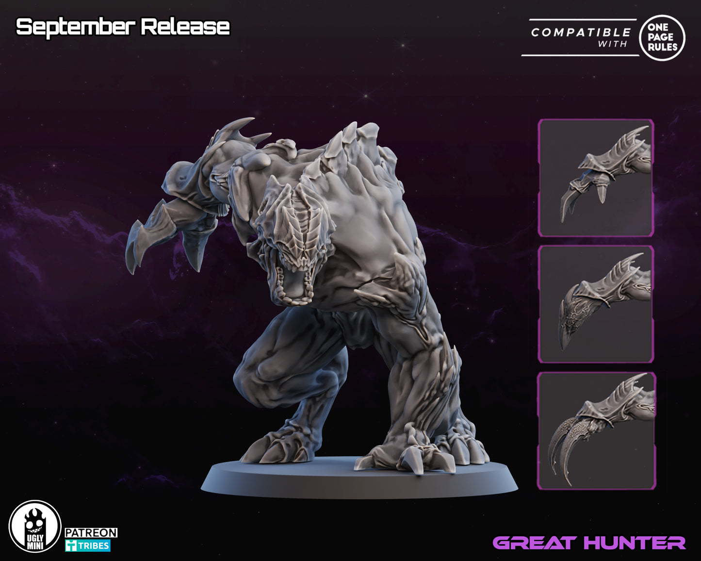 UGLY Miniatures Infected Colonies - Great Hunter