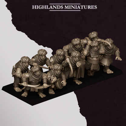 Highlands Miniatures Sons Of Marduk - Hobgoblin Backstabbers