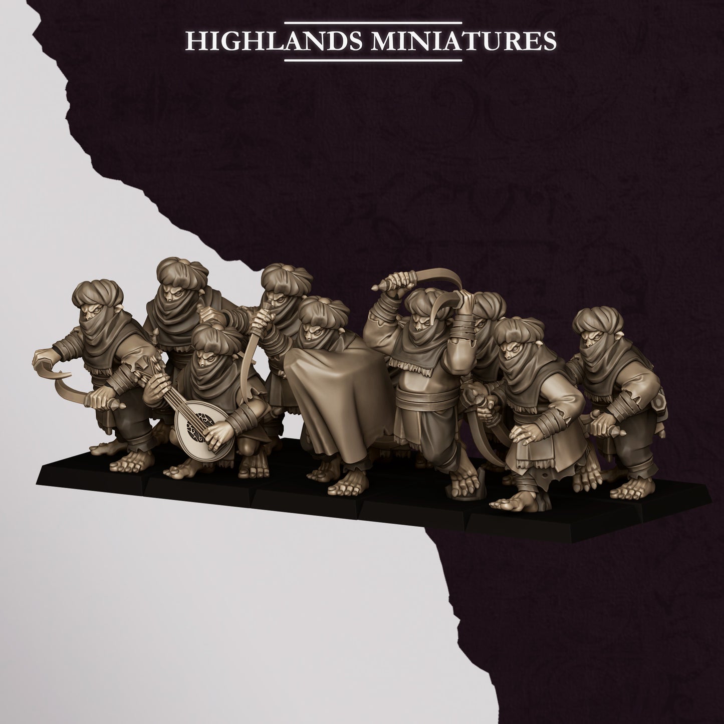 Highlands Miniatures Sons Of Marduk - Hobgoblin Backstabbers