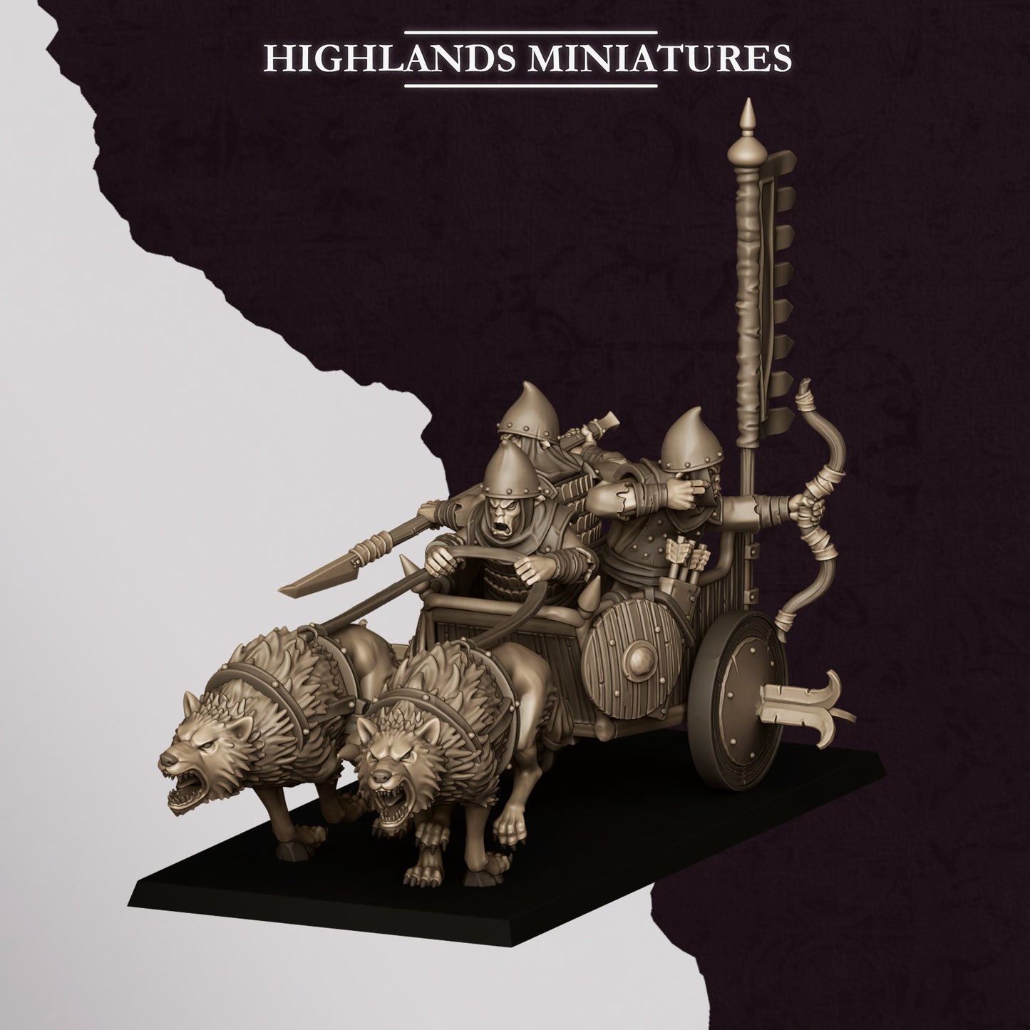 Highlands Miniatures Sons Of Marduk - Hobgoblin Chariot